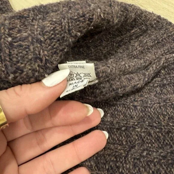 Inis Meain Cashmere Merino Blend Size 2‎ Made In USA